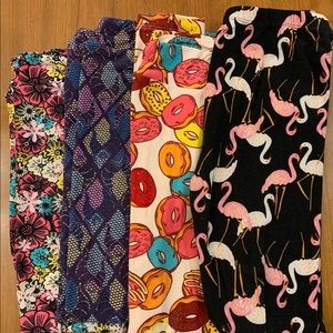 Lularoe leggings girls L/XL guc no piling
